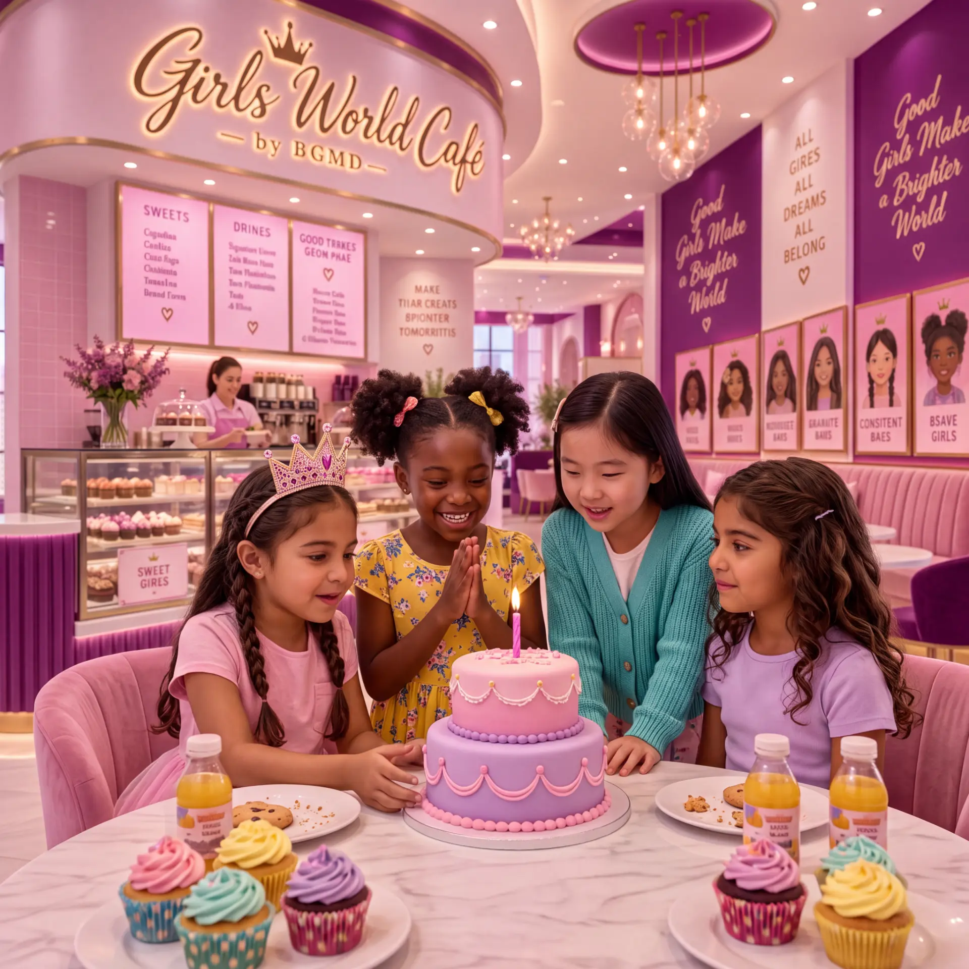 Girls World birthday celebration
